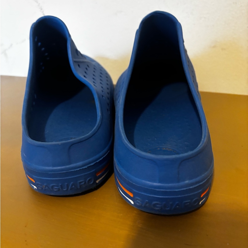 Saguaro Men's Blue Slip-On Shoes size 45 which is 11.5/12 in US - Picture 3 of 7